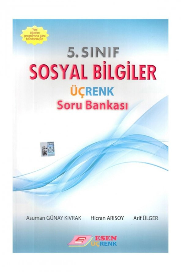 5. Sınıf Sosyal Bilgiler Üçrenk Soru Bankası Esen Yayınları ürün görseli 1