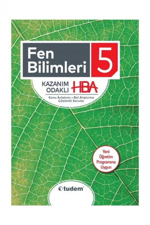 5. Sınıf Fen Bilimleri Kazanım Odaklı HBA Tudem Yayınları ürün görseli 1