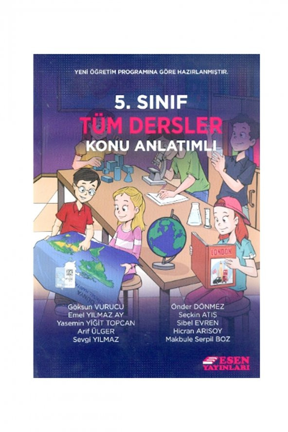 5. Sınıf Tüm Dersler Konu Anlatımlı Esen Yayınları ürün görseli 1