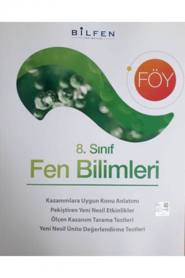 8. Sınıf Fen Bilimleri Öğrenim Föyleri ürün görseli 1