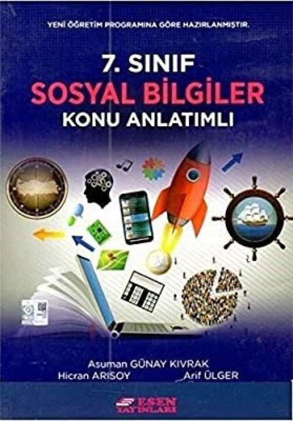 7. Sınıf Sosyal Bilgiler Konu Anlatımlı Esen Yayınları ürün görseli 1