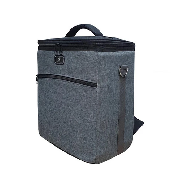 Gbmotion Termal Çanta 25 Litre Termos Sırt Çantası Buzluk Gri ürün görseli 1