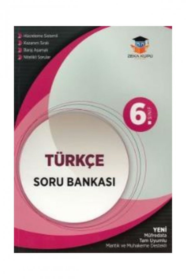 6. Sınıf Türkçe Soru Bankası Zeka Küpü Yayınları ürün görseli 1