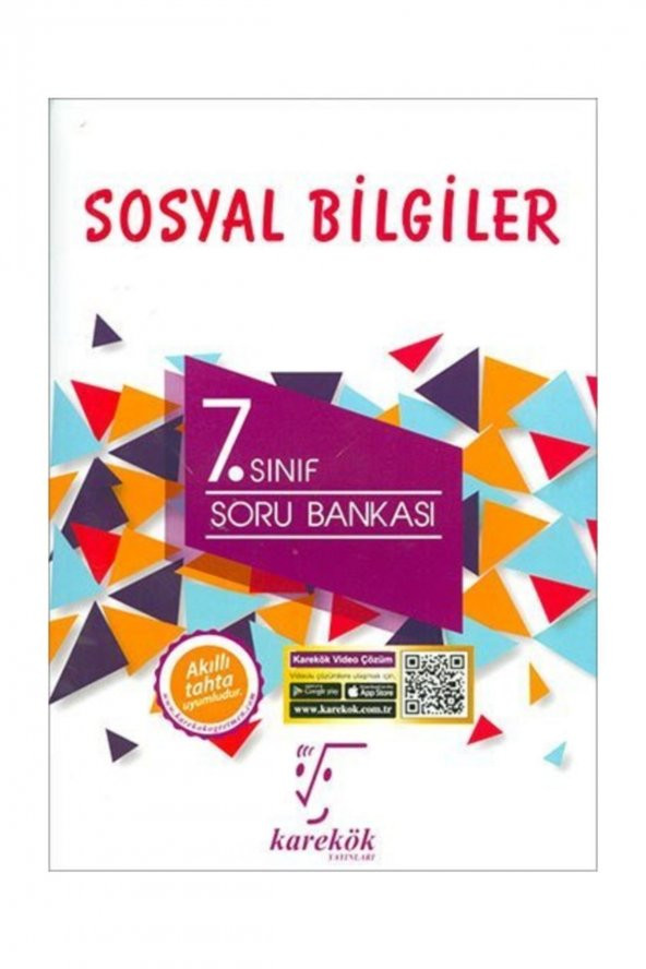 7. Sınıf Sosyal Bilgiler Soru Bankası Karekök Yayınları ürün görseli 1
