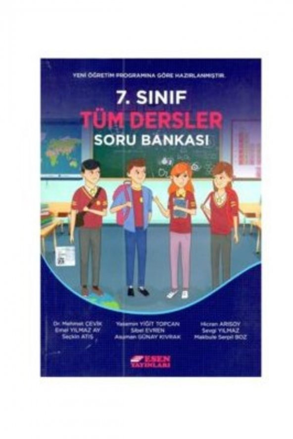 7. Sınıf Tüm Dersler Soru Bankası Esen Yayınları ürün görseli 1