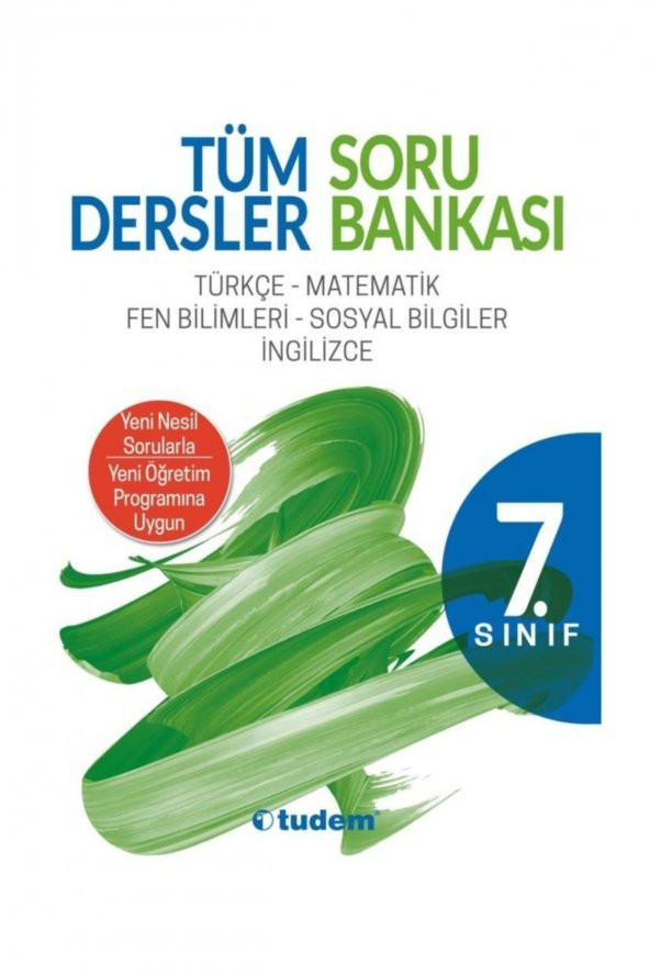 7. Sınıf Tüm Dersler Soru Bankası Tudem Yayınları ürün görseli 1