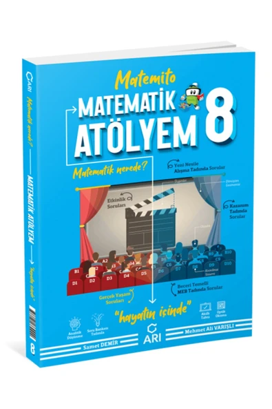 Arı 8. Sınıf Lgs Matematik Atölyem Matemito ürün görseli 1