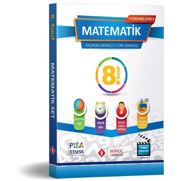 8. Sınıf Lgs Matematik Modüler Set Yeni Sonuç Yayınları ürün görseli 1