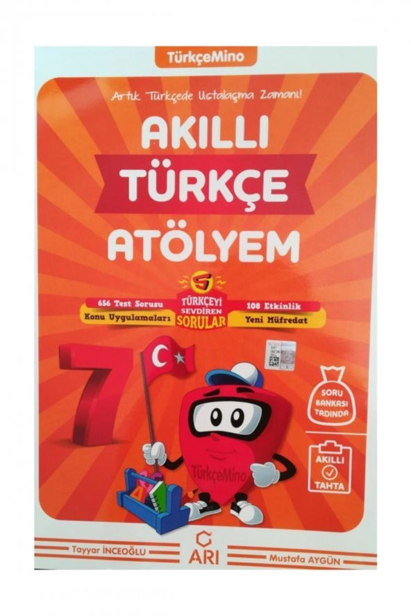 7. Sınıf TürkçeMino Akıllı Türkçe Atölyem Arı Yayıncılık ürün görseli 1