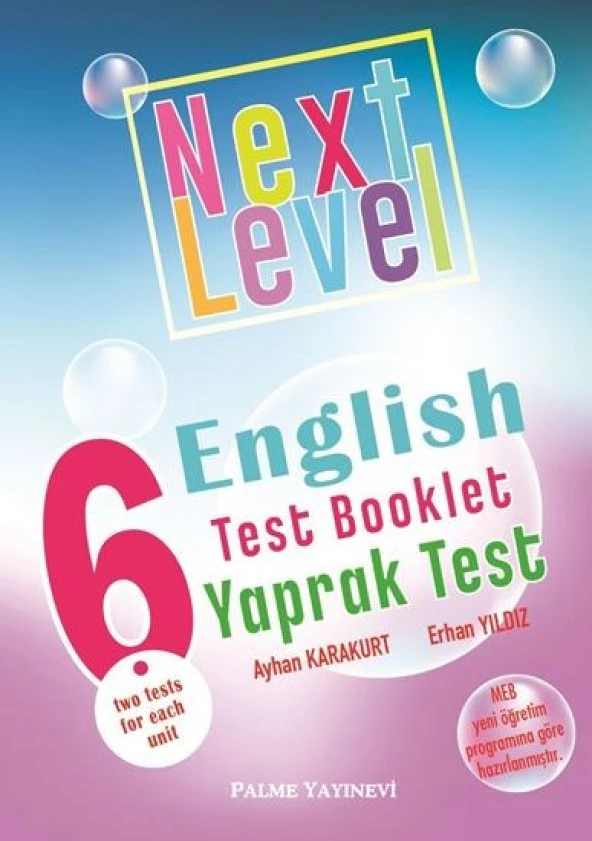 6.Sınıf Next Level English Test Booklet Palme Yayınevi ürün görseli 1