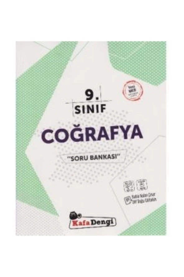 9. Sınıf Coğrafya Soru Bankası Kafadengi Yayınları ürün görseli 1