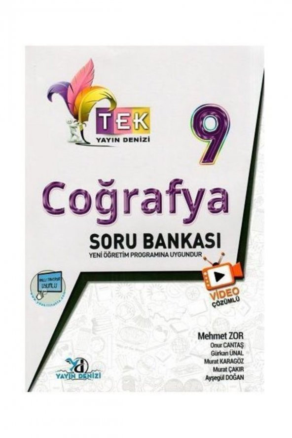 9. Sınıf Coğrafya TEK Serisi Video Çözümlü Soru Bankası Yayın Denizi Yayınları ürün görseli 1