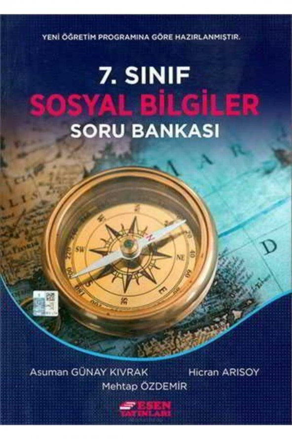 Esen Yayınları 7. Sınıf Sosyal Bilgiler Soru Bankası ürün görseli 1