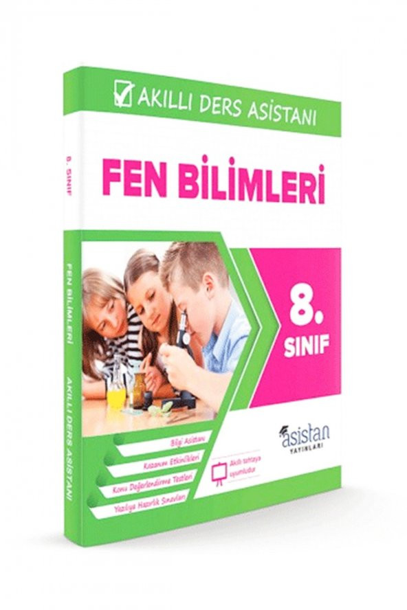 Asistan 8.Sınıf Fen Bilimleri Akıllı Ders Asistanı ürün görseli 1