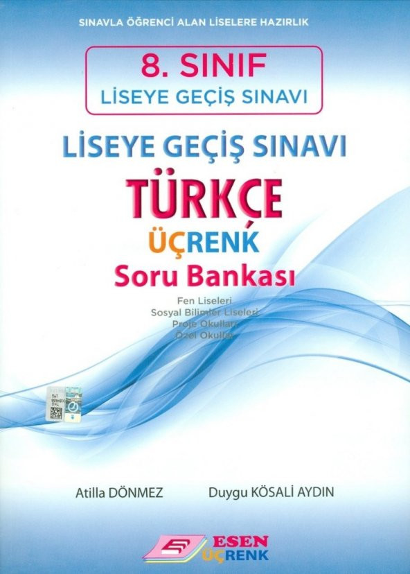 Esen Yayınları 8. Sınıf LGS Türkçe Üçrenk Soru Bankası ürün görseli 1