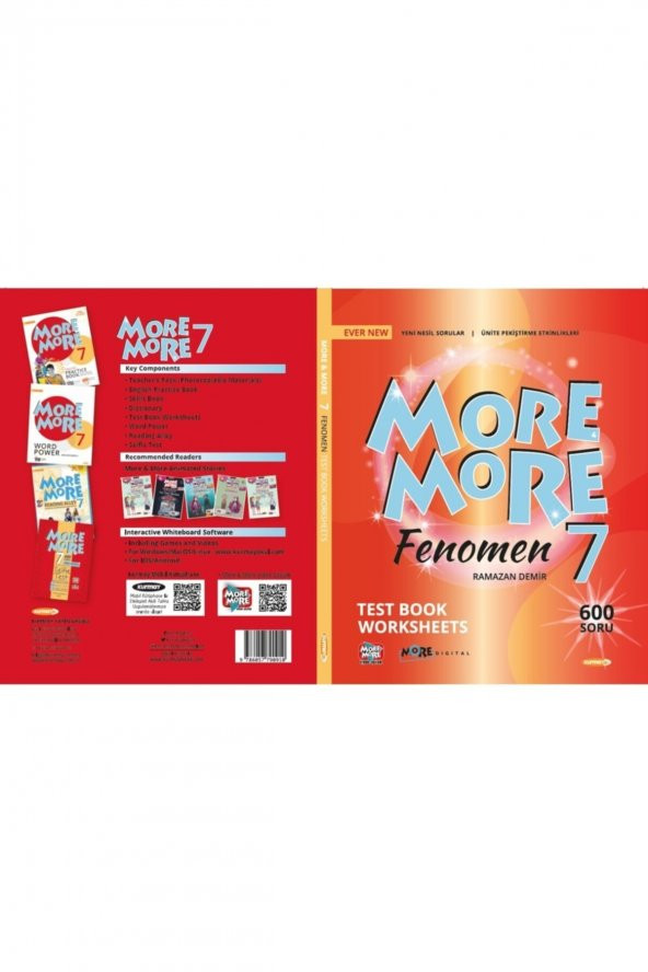 Kurmay Elt More More7. Sınıf Fenomen English Test Book 2020 2021 ürün görseli 1