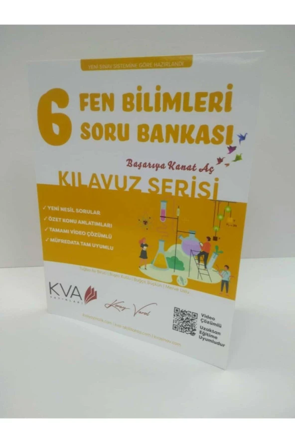 Kva 6. Sınıf Fen Bilimleri Kılavuz Serisi Soru Bankası ürün görseli 1