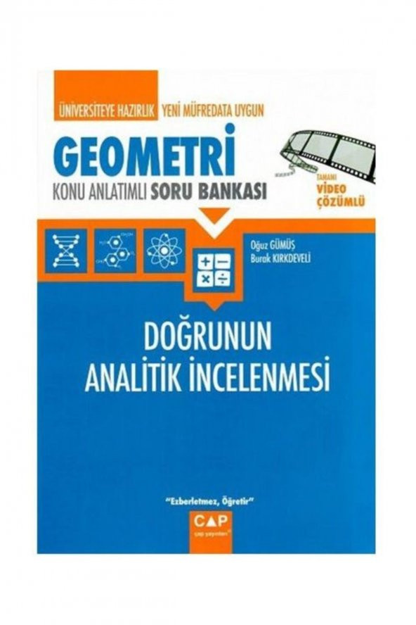 Geometri Doğrunun Analitik İncelemesi (Çap Yayınları) ürün görseli 1