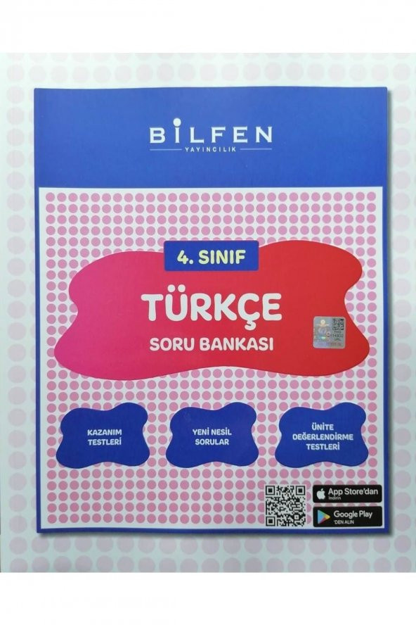 Bilfen 4.sınıf Türkçe Soru Bankası ürün görseli 1