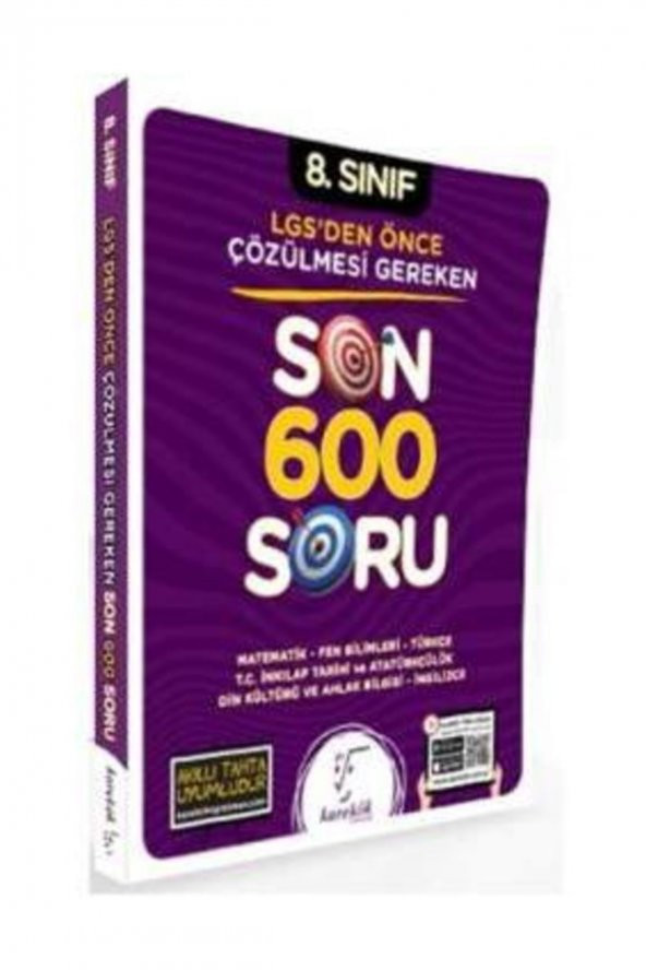 LGS den Önce Çözülmesi Gereken Son 600 Soru Karekök Yayınları ürün görseli 1