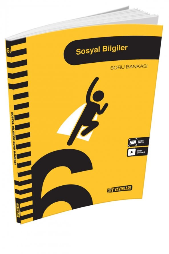 Hız Yayınları 6. Sınıf Sosyal Bilgiler Soru Bankası ürün görseli 1