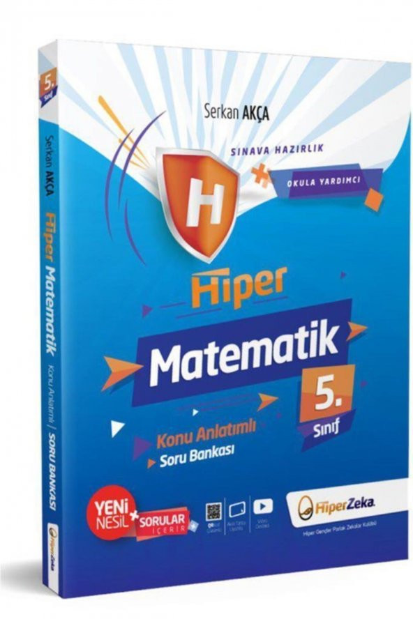 Hiper 5.sınıf Hiper Matematik Konu Anlatımlı & Soru Bankası-yeni ürün görseli 1