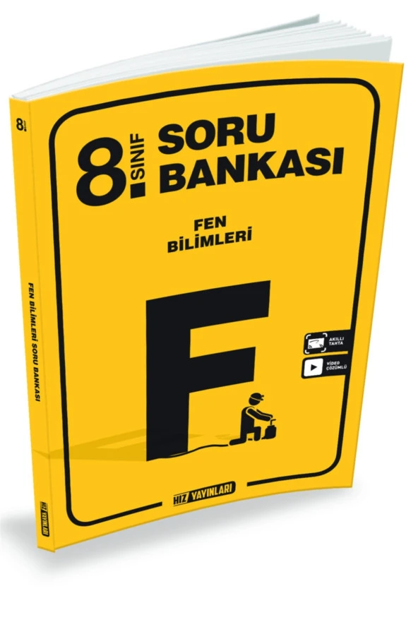 Hız Yayınları 8.sınıf Yeni Nesil Fen Bilimleri Soru Bankası ürün görseli 1