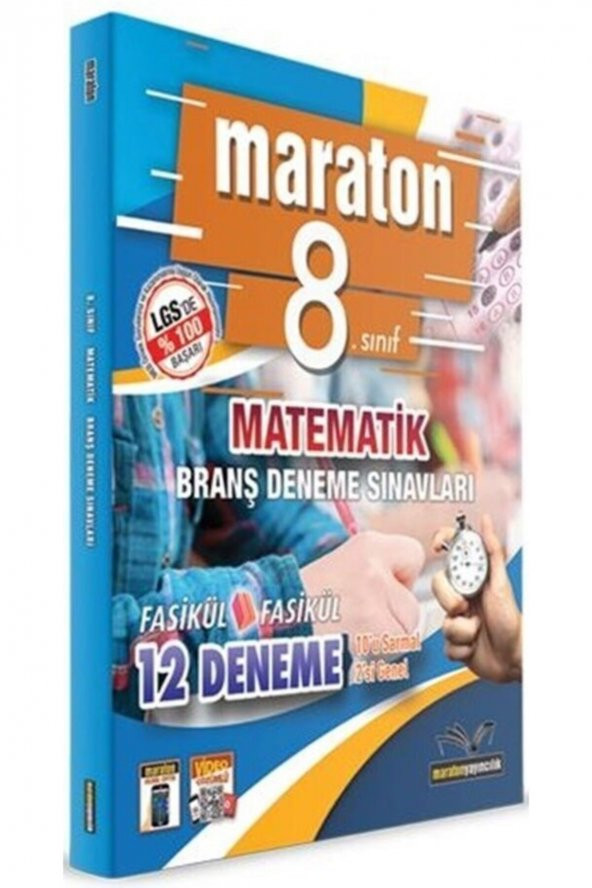 Maraton 8.sınıf Matematik Branş Deneme Sınavı ürün görseli 1