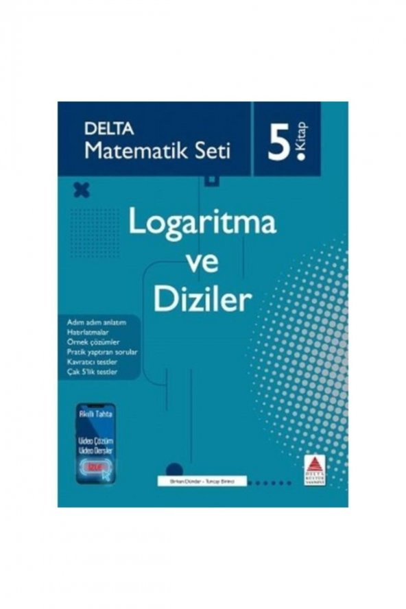 Matematik Seti 5 Logaritma ve Diziler Delta Kültür Yayınları ürün görseli 1