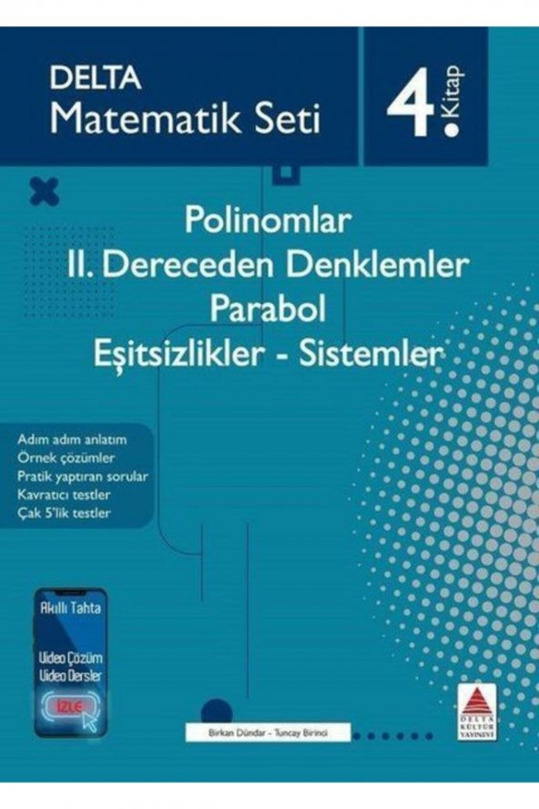 Matematik Seti Polinomlar İkinci Dereceden Denklemler Parabol Eşitsizlikler Sistemler ürün görseli 1