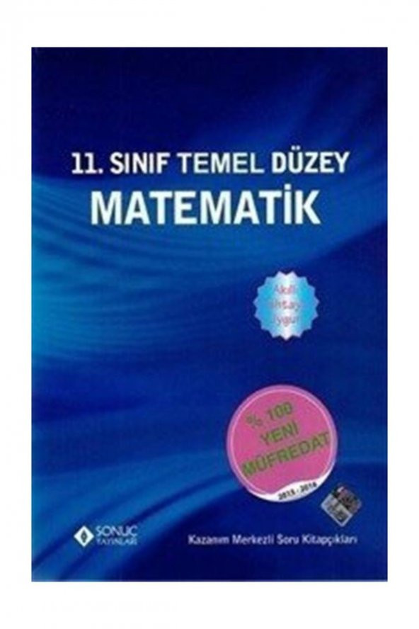 Sonuç Yayınları 11. Sınıf Temal Düzey Matematik Modüler Set ürün görseli 1
