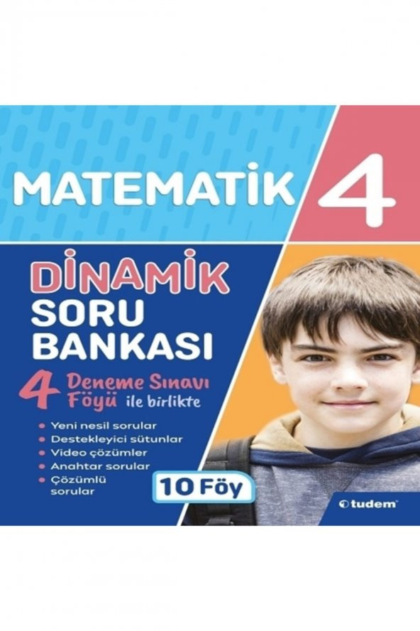 Tudem 4.Sınıf Dinamik Matematik Soru Bankası ürün görseli 1