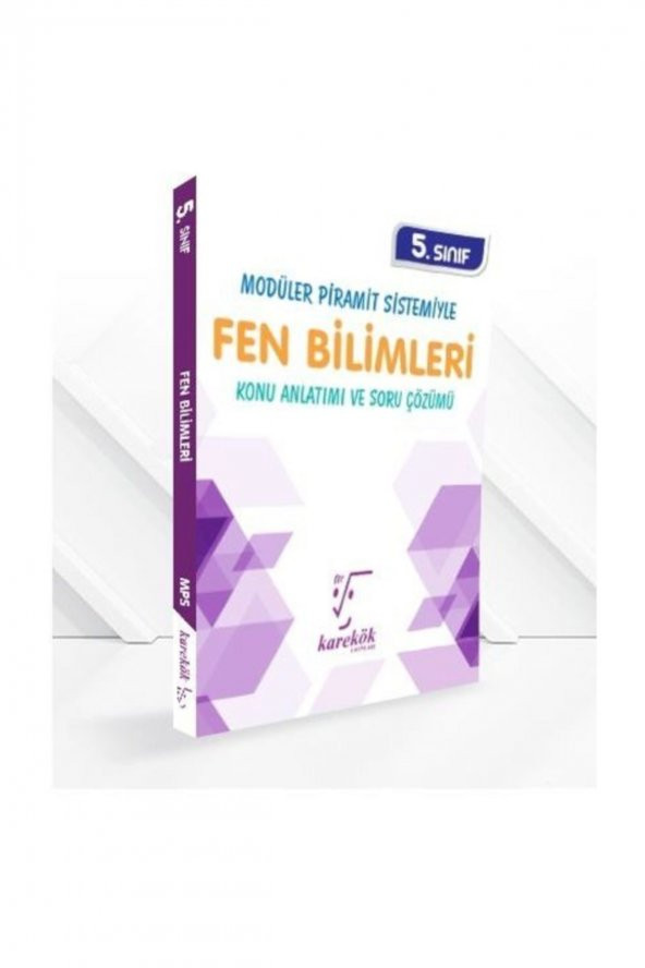 5. Sınıf Fen Bilimleri Konu Anlatımı ve Soru Çözümü Karekök Yayınları ürün görseli 1