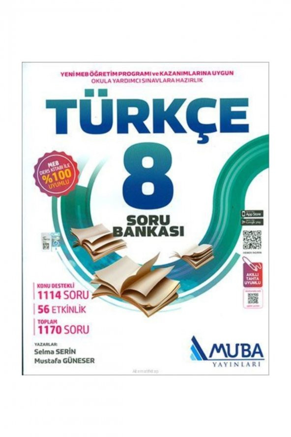 Muba Yayınları 8. Sınıf Türkçe Soru Bankası ürün görseli 1