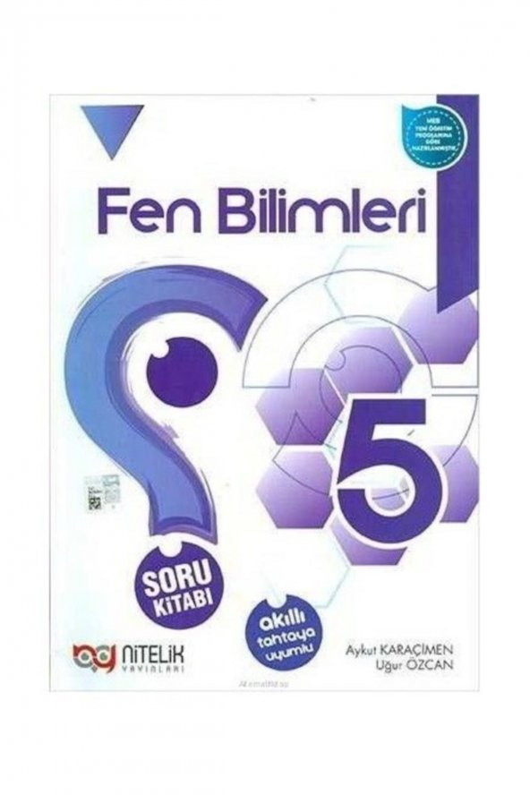 5. Sınıf Fen Bilimleri Soru Kitabı Nitelik Yayınları ürün görseli 1