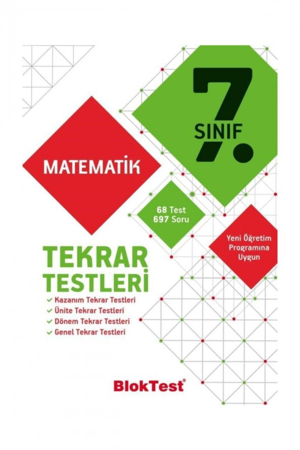 Tudem 7. Sınıf Matematik Tekrar Testleri ürün görseli 1
