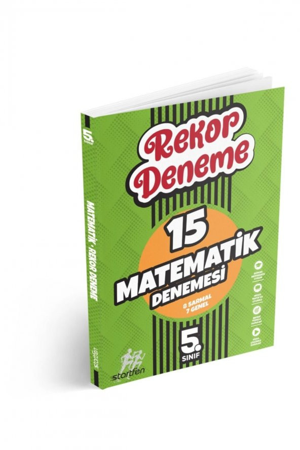 Starfen 5. Sınıf Matematik Rekor Deneme ürün görseli 1