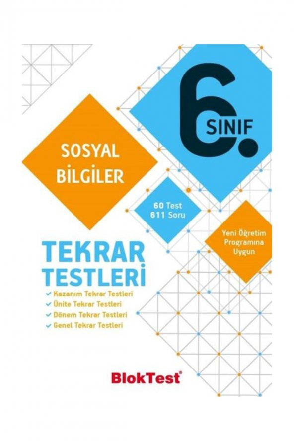 Tudem 6.Sınıf Sosyal Bilgiler Tekrar Testleri ürün görseli 1