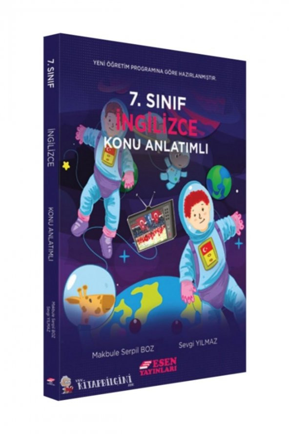 7. İngilizce Konu Anlatımlı Esen Yayınları ürün görseli 1