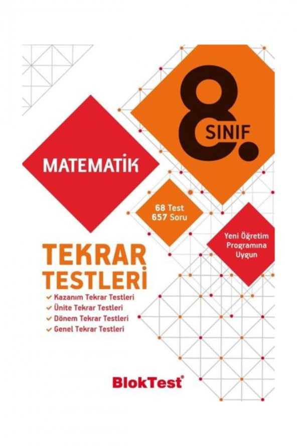 Tudem 8.Sınıf Matematik Tekrar Testleri ürün görseli 1