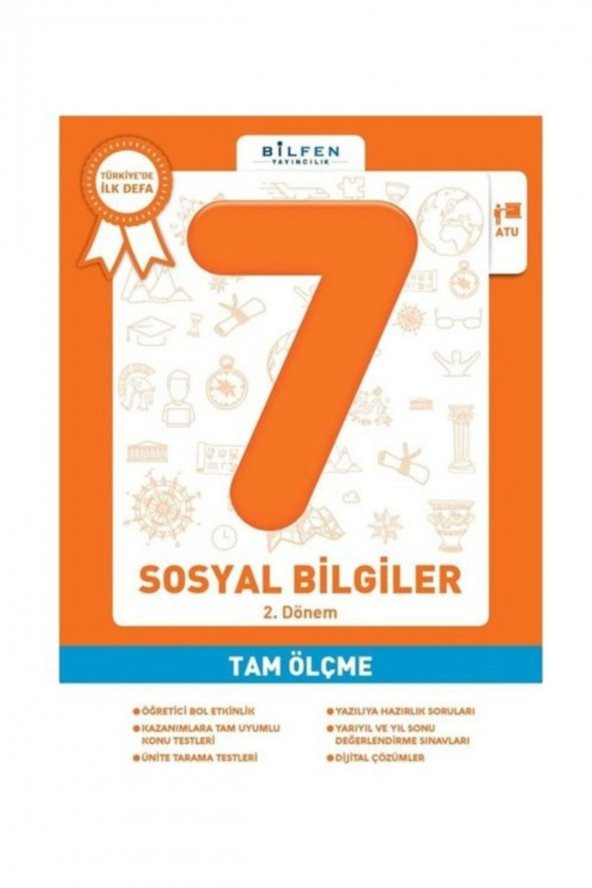 7 Sınıf Sosyal Bilgiler Tam Ölçme Bilfen Yayınları / ürün görseli 1