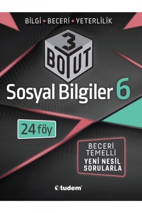 Tudem Yayınları 6. Sınıf 3 Boyut Sosyal Bilgiler ürün görseli 1