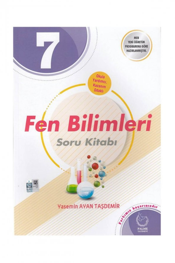 7. Sınıf Fen Bilimleri Soru Kitabı Palme Yayınevi ürün görseli 1