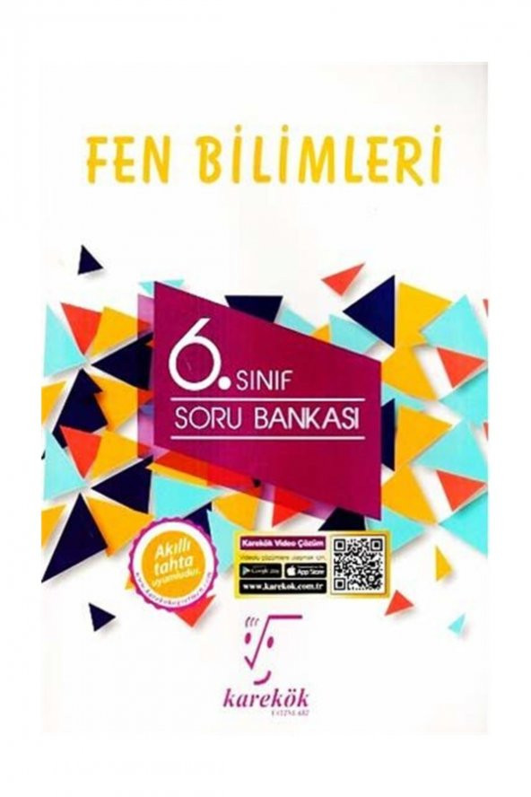 6. Sınıf Fen Bilimleri Soru Bankası Karekök Yayınları ürün görseli 1