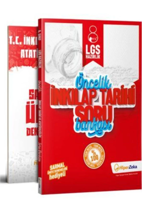 8. Sınıf Öncelik Inkılap Tarihi Soru Bankası ürün görseli 1