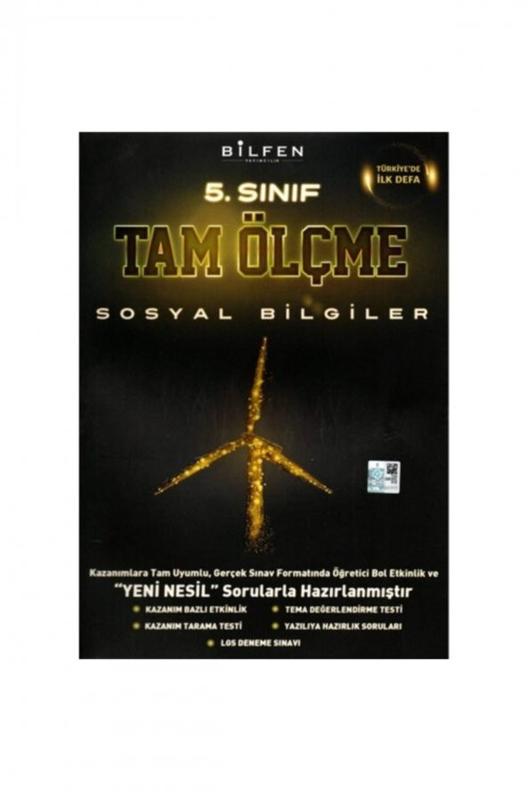 Bilfen Yayıncılık 5. Sınıf Sosyal Bilgiler Tam Ölçme Yeni ürün görseli 1