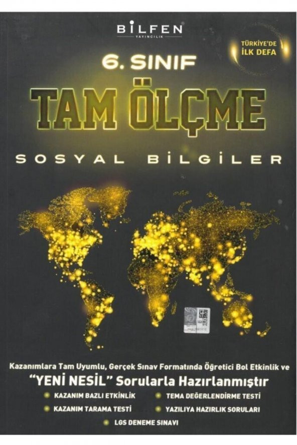 Bilfen Yayıncılık 6. Sınıf Sosyal Bilgiler Tam Ölçme Yeni ürün görseli 1