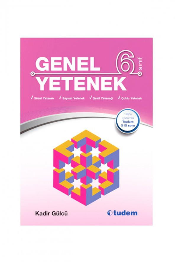 6. Sınıf Genel Yetenek Tudem Yayınları ürün görseli 1