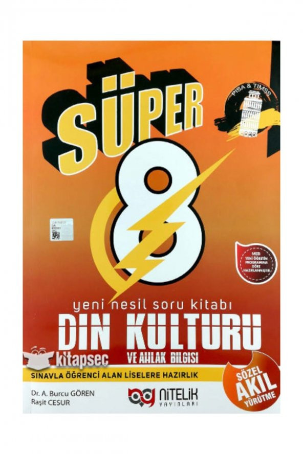 8. Sınıf Süper Din Kültürü ve Ahlak Bilgisi Yeni Nesil Soru Kitabı ürün görseli 1