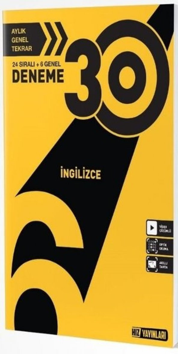 6. Sınıf İngilizce 30lu Deneme ürün görseli 1